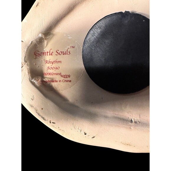 Mindspring Vtg 2002 Gentle Souls "Grace" Angel Copper Wings 80070 Rare - Picture 4 of 8